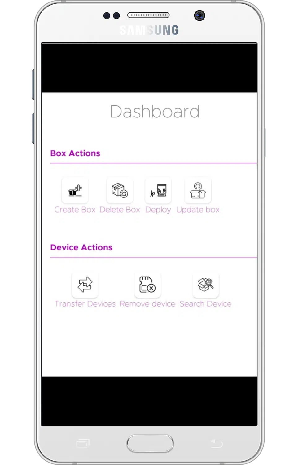 Tondo Mobile Field App Dashboard view screenshot